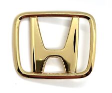 Gold Coloured Honda Car Badge