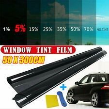 300cm 5 Vlt Uncut Roll Window Tint Film 20 X 10ft Feet Car Home Office Glass