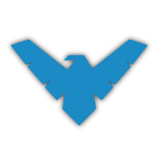 Dc Comics Nightwing Logo Shaped Vinyl Decal Sticker