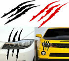 Monster Claw Scratch Decal Reflective Sticker For Car Headlight Decor