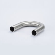 304 Stainless Steel 180 Degree Elbow U-bend Polished Exhaust Pipe 180 Tube