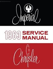 1963 Chrysler Imperial Service Manual