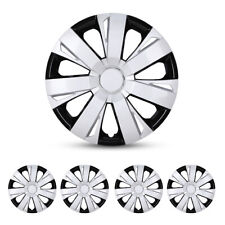 15 Set Of 4 Universal Wheel Rim Covers Snap On Hub Caps Fit R15 Tire Steel Rim