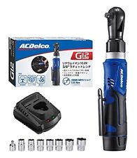 Acdelco G12 10.8v 12v Max Rechargeable Co-dress Ratchet Wrench Set 38 9.53m