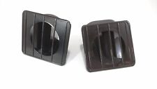 Black Inside Dash Defroster Duct Vents For 67-72 Chevy Gmc Truck Pair Set