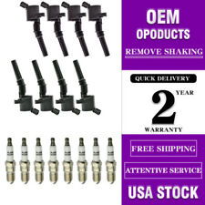 8 Ignition Coil Spark Plug Pack For Ford F150 Expedition 2000-2004 4.6l 5.4l Usa