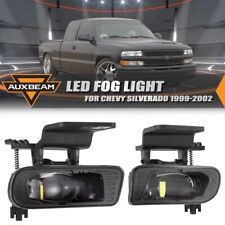 Auxbeam For 99-02 Chevrolet Silverado 1500 2500 Pair Dot Approved Led Fog Lights