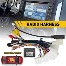 For Toyota Aftermarket Radio Stereo Car Wire Harness Cable Adapter W Canbus Box