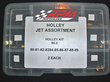 Holley Carburetor 14-32 Gas Main Jets Assortment Kit 80-89 2 Each 20 Pack 80-2