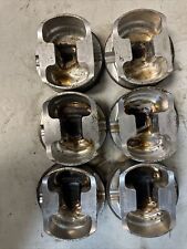 6 Only Sbc Flat Top Piston Set Bore Forged