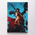 Vampirella Poster Canvas Vampire Comic Book Cover Art Print 295