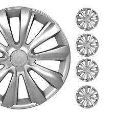 16 Inch Wheel Covers Hubcaps For Vw Jetta Silver Gray