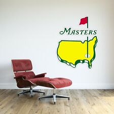 Masters Golf Logo Wall Decal Car Garage Sport Golf Art Mural Vinyl Sticker