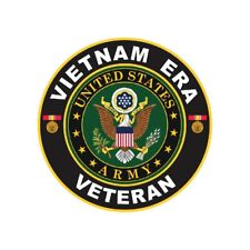 Vietnam Era Veteran Military Vinyl Decal Sticker Car Truck Etc Us Army Bumper