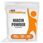 Bulksupplements.com Niacin Vitamin B3 Powder 250g - 500mg Per Serving