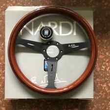 Nardi Classic 350mm Steering Wheel Mahogany Wood With Black Finish
