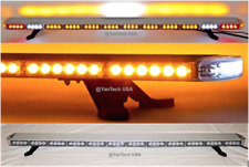 60 Amber Led Light Bar Flat Bed Tow Truck Plow Roll Back W Cargo Turn Signal