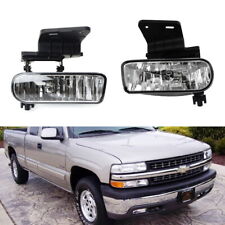 Complete Clear Lens Fog Lights Wbracket For Chevy 1500 2500 3500 Suburban Tahoe