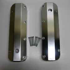 Bb Ford Fabricated Aluminum Tall Valve Covers Bbf 429 460 14 Billet Rail Race