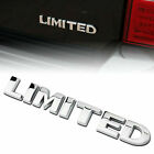 Metal Silver Limited Emblem Badge Fender Trunk Script Sticker For All Cars Suvs