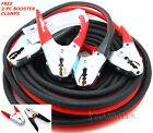 Heavy Duty 25 Ft 2 Gauge Booster Cable Jumping Cables Power Jumper 600amp