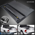 Fit For 2016-2022 Toyota Tacoma 5ft Short Bed Lock Tri-fold Tonneau Cover Black