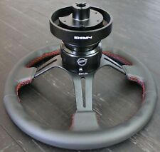 Nrg Short Hub Quick Release Steering Wheel Rs-2.0 For Nissan 350z 370z Z33 Z34 Z
