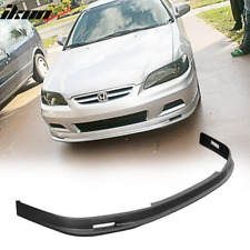 Fits 01-02 Honda Accord Coupe Mugen Style Front Bumper Lip Spoiler Unpainted Pp