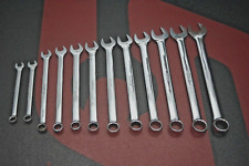 Snap On 12 Piece Metric Combination Wrench Set 8mm - 19mm Oexm