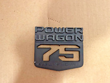 Oem 2021 Dodge Ram 2500 Power Wagon 75th Anniversary C Pillar Emblem