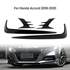 Akasaka Front Fog Light Eyebrow Lamp Cover Trim Fit For Honda Accord 2018-2020