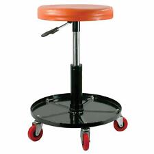300 Lb Capacity Pneumatic Chair Mechanics Shop Garage Work Roller Seat With Tray