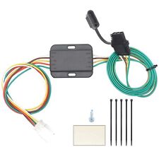 Plug-in Vehicle Wiring Harness W 4 Way Flat Trailer Connector For Honda Acura