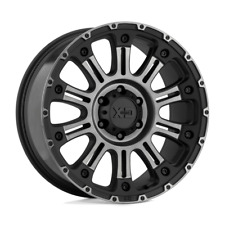 Xd Series Xd829 Hoss Ii 17x9 -12 Black Machined Gray Tint Wheel 6x139.7 Qty 1