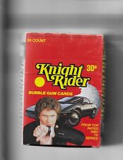1982 Knight Rider Donruss Trading Card Box Open 20 Packs 20 Opened Packs