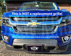 2015-2020 Chevy Colorado Chrome Grille Insert Trim Horizontal Grill Overlay