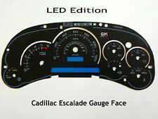 Led Edition Cadillac Escalade Gauge Face Silverado Tahoe Sierra 2003 04 05 New