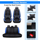 Car Seat Covers Fit For Toyota Full Set Pu Leather 5 Seats Vehicle Cushion