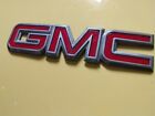 Gmc Red Rear Chrome Emblem