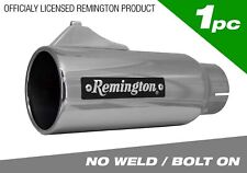  2.5 Inch Inlet Remington Open Sight Universal Bolt On Polished Exhaust Tip