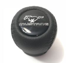 Gear Shift Knob Fits For Ford Mustang Gt500 6 Speed Genuine Leather M12x1.25