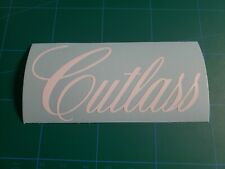 Custom Oldsmobile Cutlass Logo Emblem Vinyl Decal Window Stickerfor Oldsmobile.
