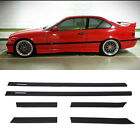 For Bmw 1992-1998 E36 M3 Style Coupe 2d Body Side Molding Door Moulding Trim
