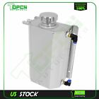 Radiator Coolant Overflow Expansion Water Tank 2l Silver Aluminum Universal