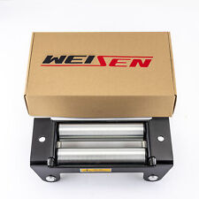 Weisen 10 Inch Winch Bumper Roller Fairlead 8000-17000lb Cable Guide For Hummer