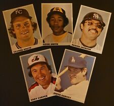 1980 Mlb All-star Game Program Player Cuts You Pick Inserts 10 Ship Free