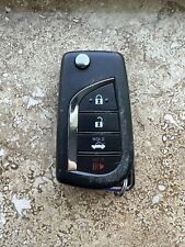 2018 - 22 Toyota Camry Corolla Oem Flip Key Remote Fob Fcc Hyq12bfb Fair