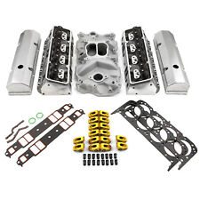 Chevy Sbc 350 Hyd Ft 210cc Straight Plug Cylinder Head Top End Engine Combo Kit