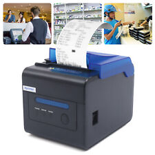 Auto Cutter Usb Com Lan Port 300mms 80mm Thermal Receipt Pos Printer Us