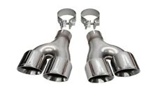 Corsa Twin 2.5 In4.5 Out Polished Pro-series Tips Fits 11-21 Grand Cherokee